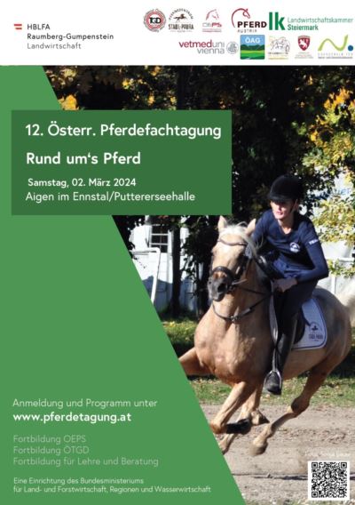 Mehr zu: Österreichische Pferdefachtagung in Aigen/Ennstal